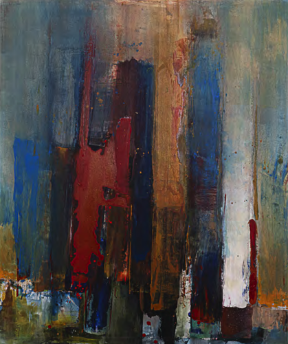 Renkli Ekranlar,
120x100 cm, Tual Üzeri Akrilik, 2024